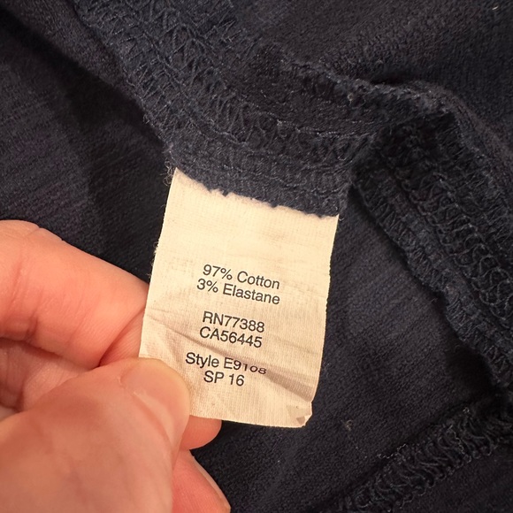 Navy Madewell Basic Dress - Picture 6 of 6